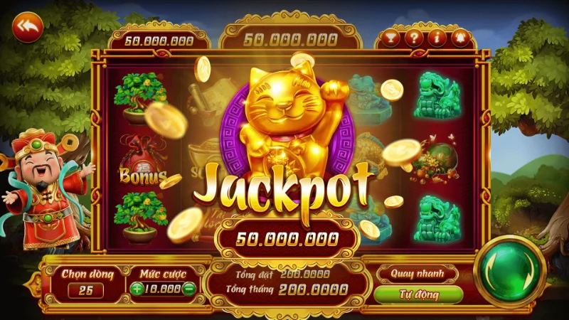 What games usually have jackpots?