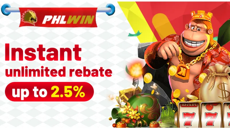 Instant unlimited rebate up to 2.5%